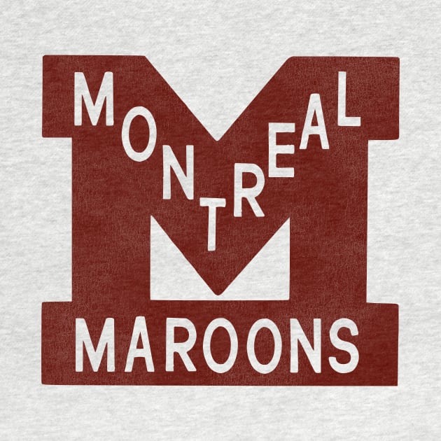 Defunct Montreal Maroons Hockey Team by Defunctland